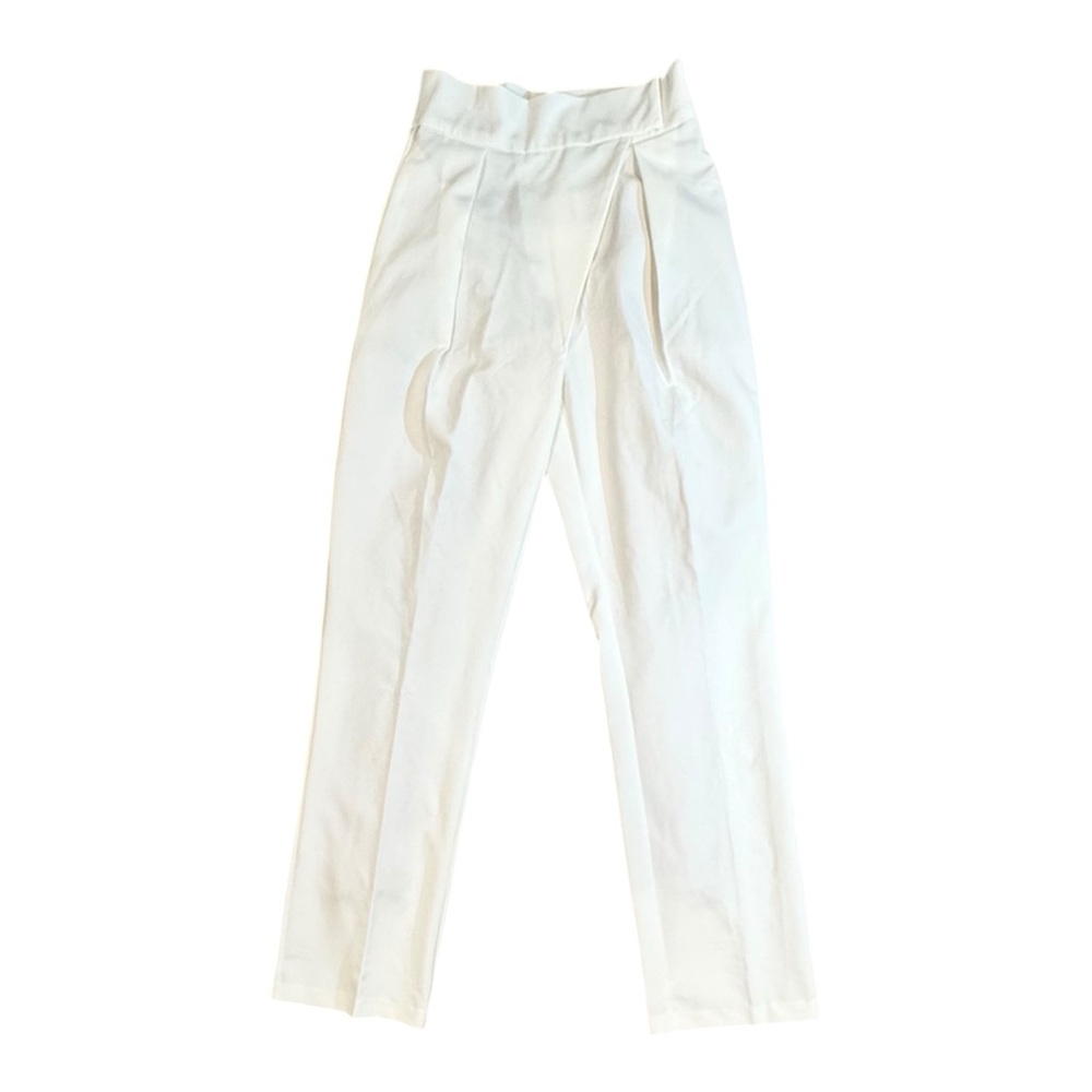 JLUXLABEL White Tailored Trousers (M)